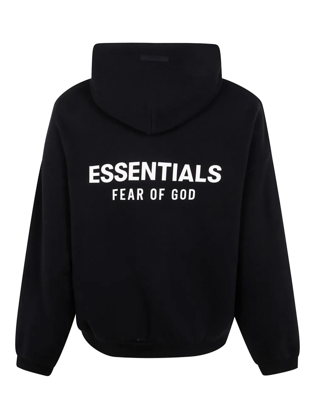 Fear Of God Essentials Hoodie Black abd White