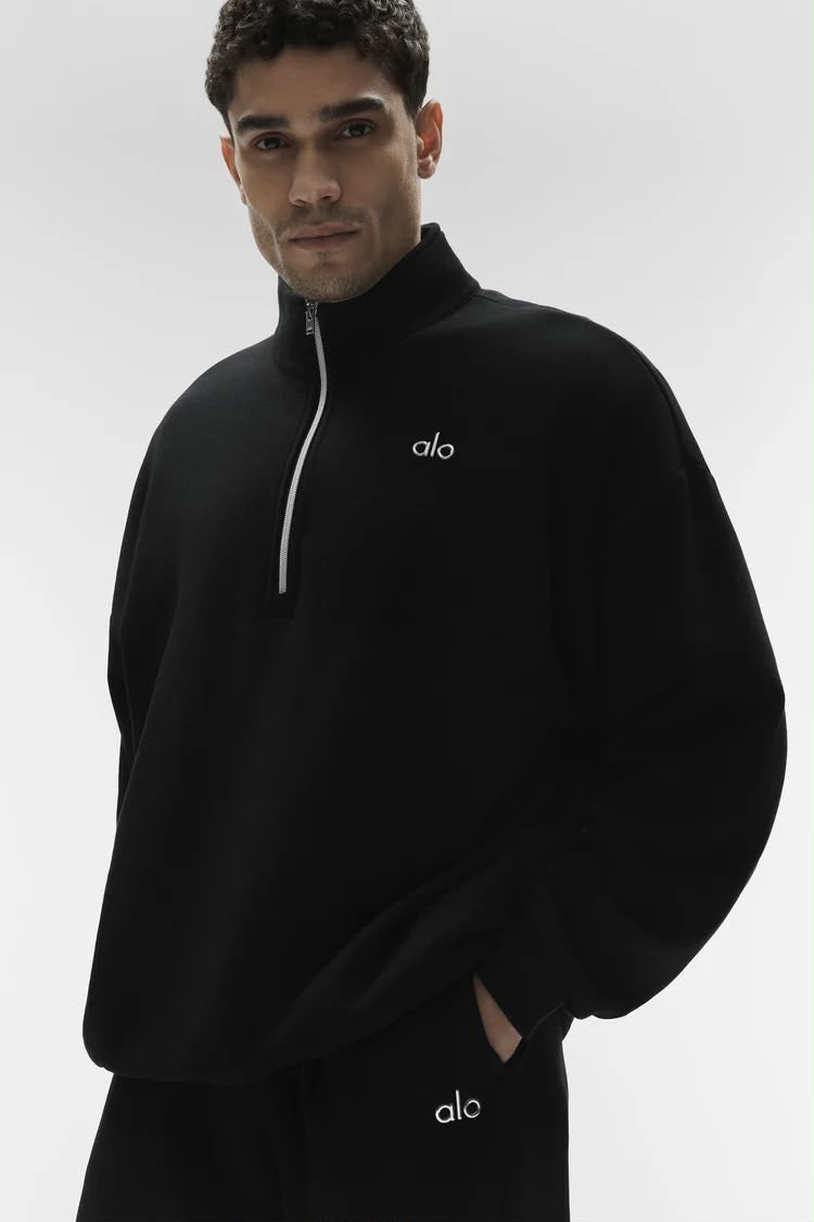 Alo Negra 1/4 Zip