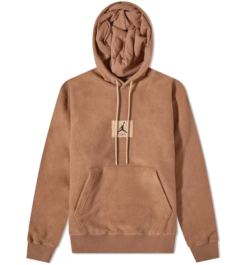 Hoodie Jordan Flight Deslavada Marrón