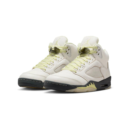 Air Jordan 5 Retro Sail Luminous Green
