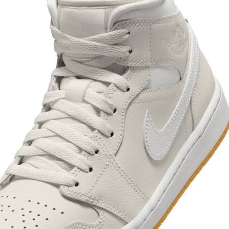 Air Jordan 1 Mid phantom white gum light Brown