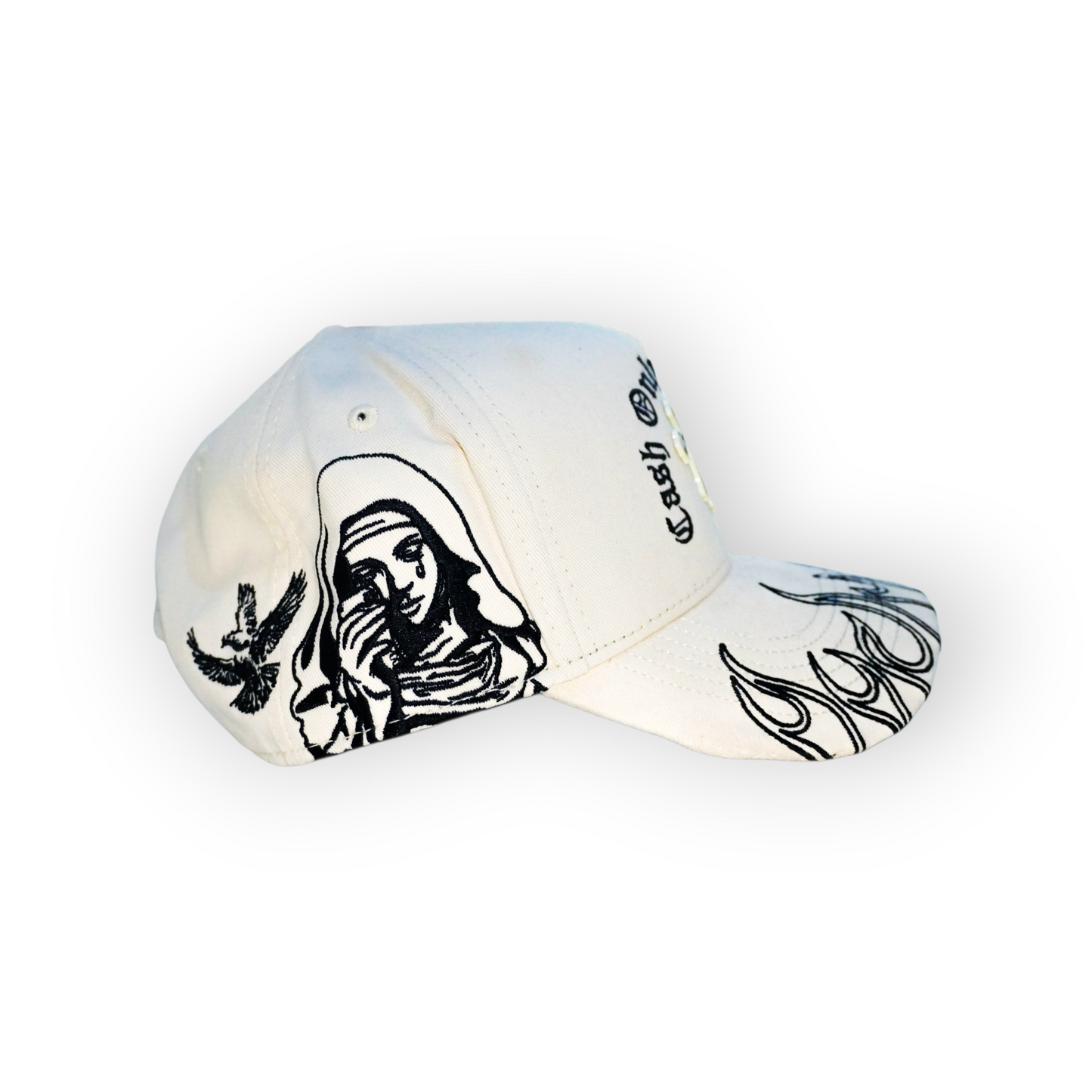 Cash Only Chrome White