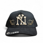 Ace Hats NY Bones Black