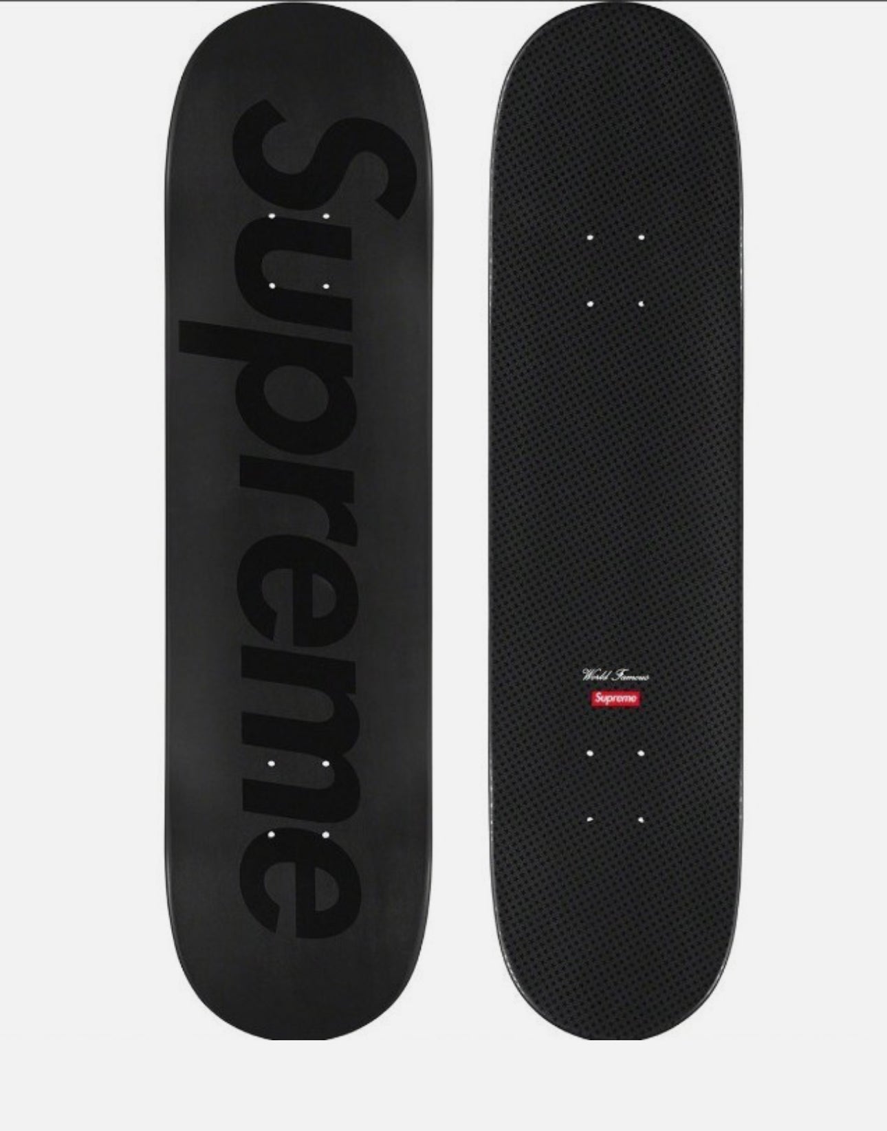 Tabla Supreme Black (Stockx)