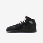 Jordan 1 Mid BG Black Word Grey