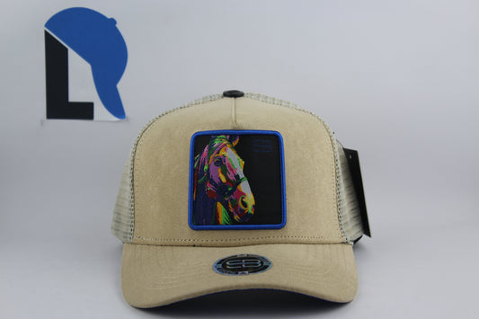 SB Horse Beige And Blue
