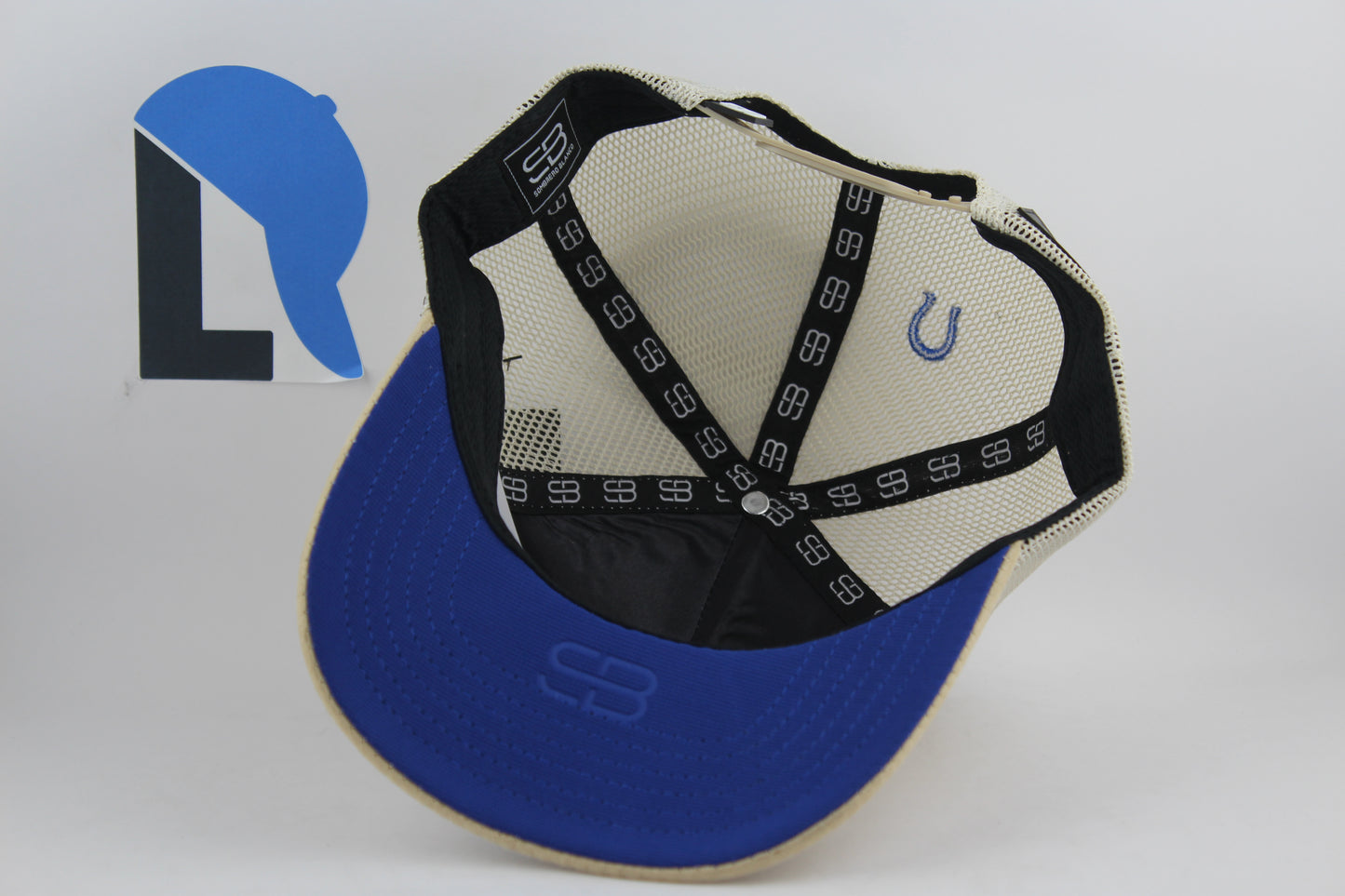 SB Horse Beige And Blue