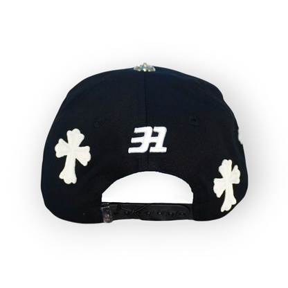 31 Hats LA Chrome black/white