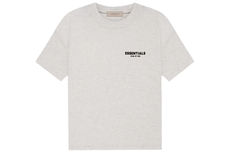 Fear of God Essentials Light Oatmeal T Shirt (SS22)