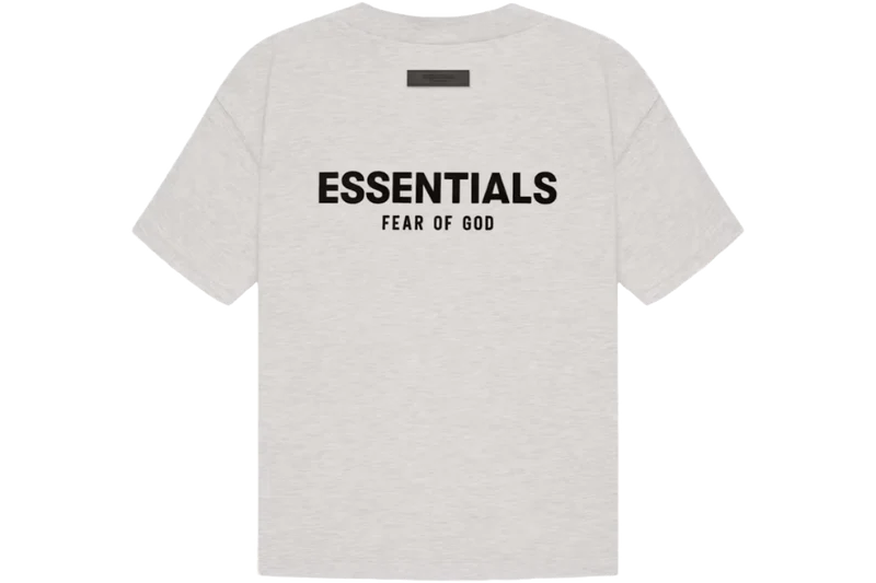 Fear of God Essentials Light Oatmeal T Shirt (SS22)