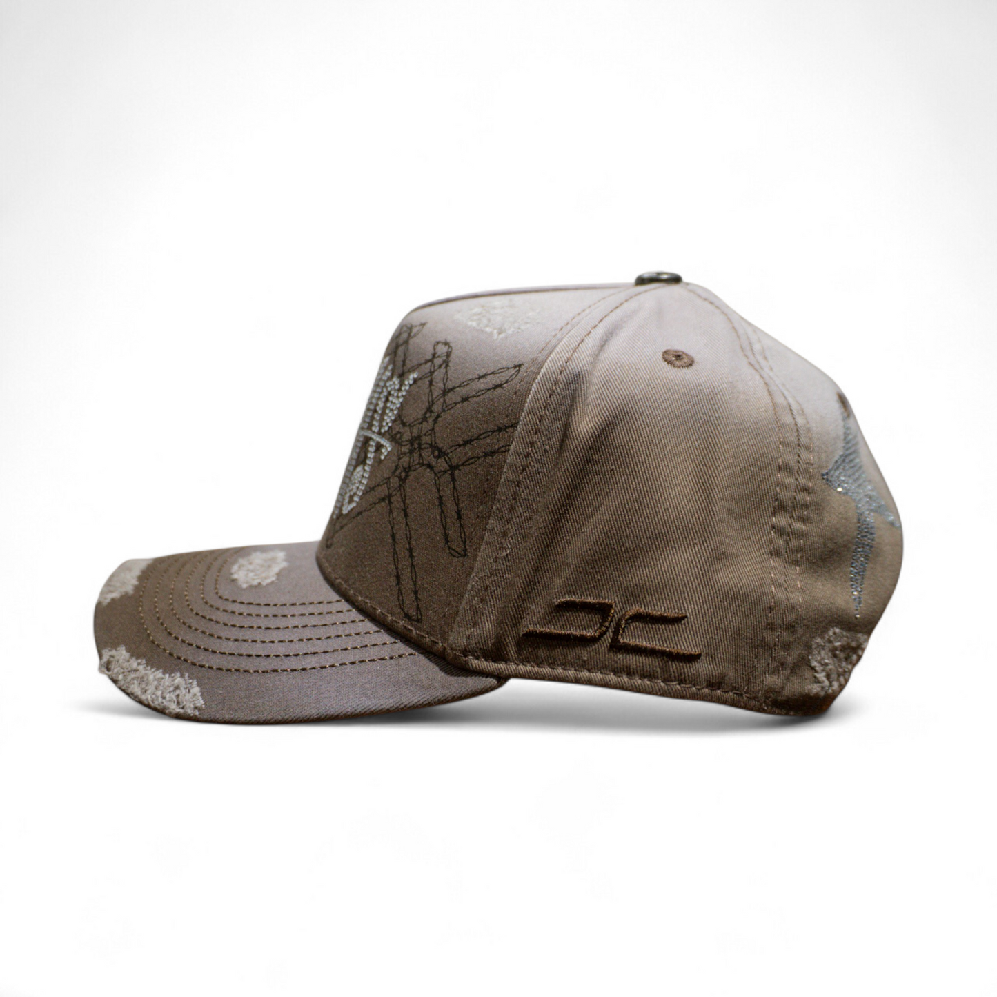 JC Hats Star Demin Beige