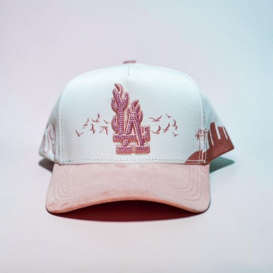 Big Boss LA Pink/white