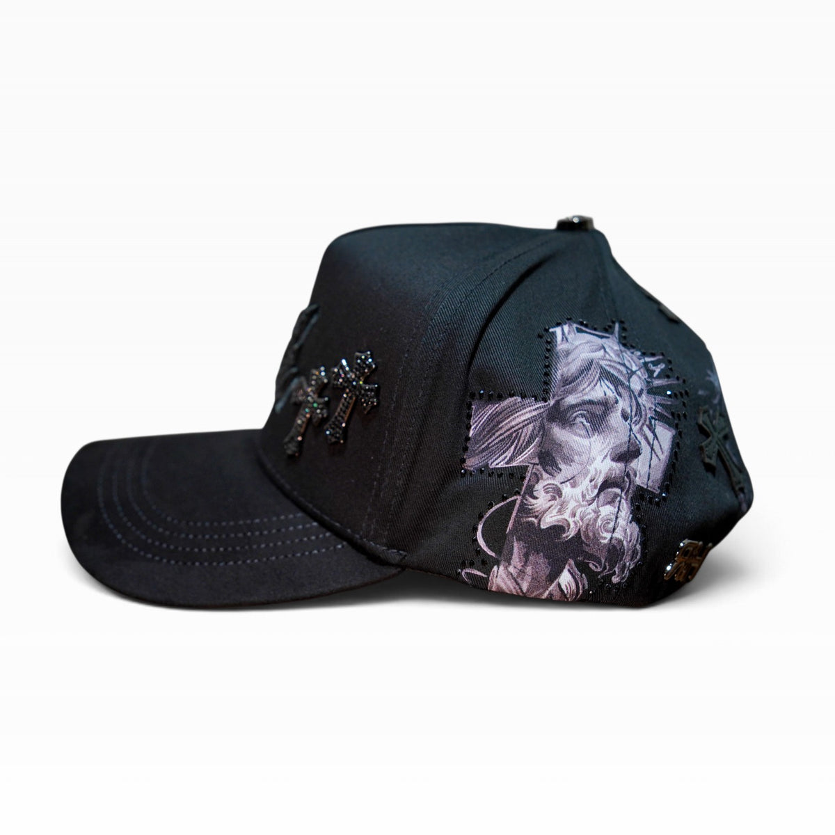 Rico Hats LA Chrome Black