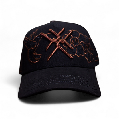 JC Hats Dead Black Copper