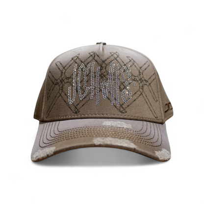 JC Hats Star Demin Beige