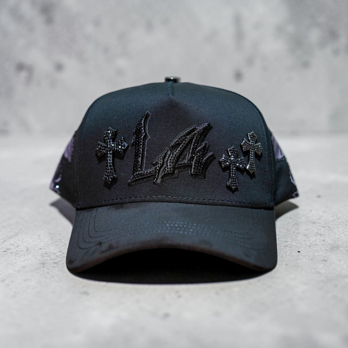 Rico Hats LA Chrome Black