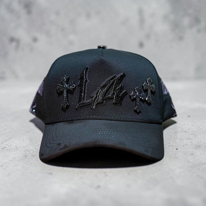Rico Hats LA Chrome Black
