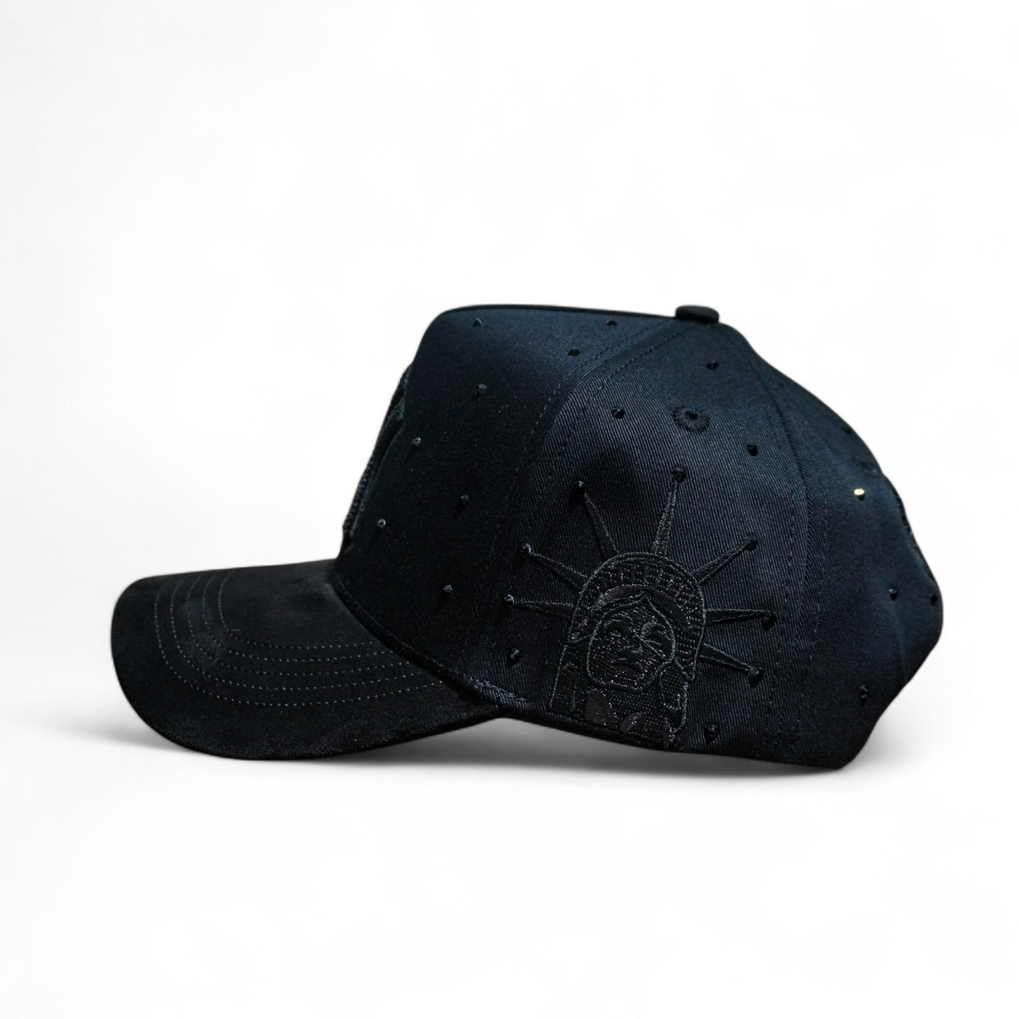 Kevin Hats Liberty Crystals Full Black