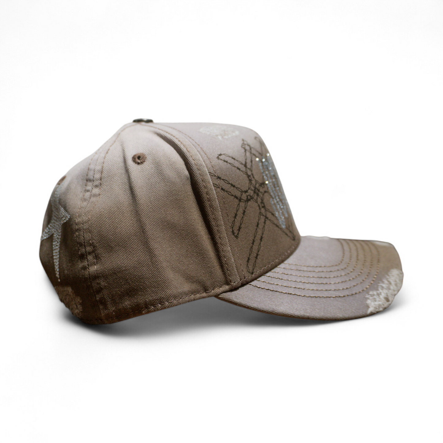 JC Hats Star Demin Beige