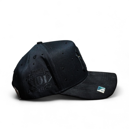 Kevin Hats Liberty Crystals Full Black