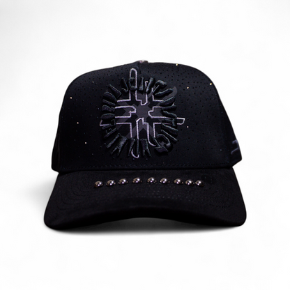 JC Hats Art Stones Black