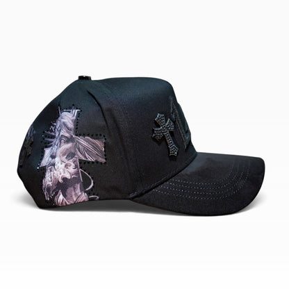 Rico Hats LA Chrome Black